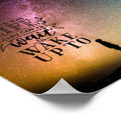 Poster Créez la vie que vous ne pouvez pas attendre pour  (Coin)