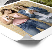 Poster Créez vos propres angles ronds 12 Photo Collage (Coin)