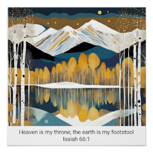 Poster Créez vos propres devis de montagne