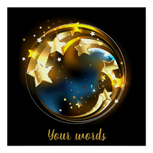 Poster Créez vos propres étoiles de tir céleste