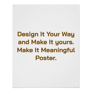 Poster Créez votre personnalisation 20" x 25"