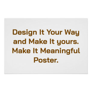 Poster Créez votre personnalisation 71 x 47,4 cm