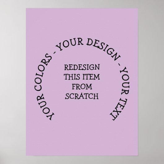 Poster Créez votre propre (Devant)