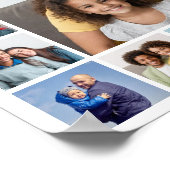 Poster Créez votre propre 21 photo Collage couleur modifi (Coin)