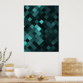 Poster Créez votre propre Arrière - plan Pixel personnali (Cuisine)