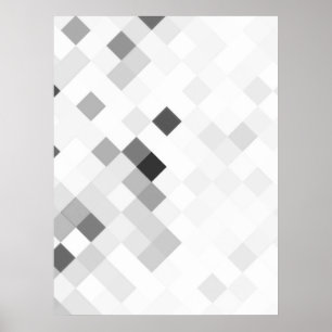 Poster Créez votre propre Arrière - plan Pixel personnali