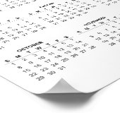 Poster Créez votre propre calendrier d'entreprise 2023 |  (Coin)