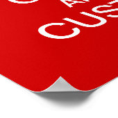 Poster Créez votre propre calme et continuez sur mesure (Coin)