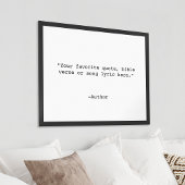 Poster Créez Votre Propre Citation