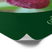 Poster Créez Votre Propre Citation Fleur Chaussure Lady R (Coin)