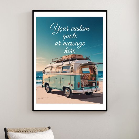 Poster Créez Votre Propre Citation Motivationnelle - Four