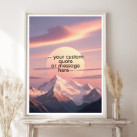 Créez Votre Propre Citation Motivationnelle - Mont