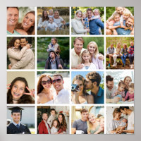 Créez votre propre collage de 16 photos