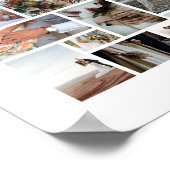 Poster Créez votre propre collage de 46 photos (Coin)