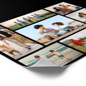 Poster Créez votre propre collection de 7 photos (Coin)