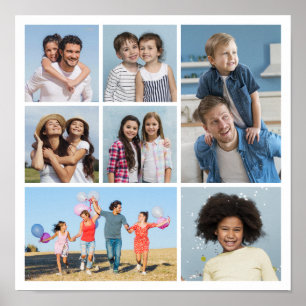 Poster Créez votre propre collection de 7 photos