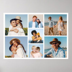 Poster Créez votre propre collection de 7 photos