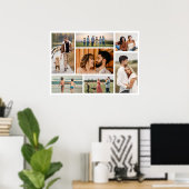 Poster Créez votre propre collection de 7 photos couleur  (Bureau à domicile)