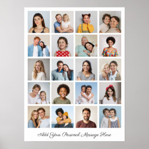 Poster Créez votre propre collection de photos 20 Ajouter