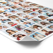 Poster Créez votre propre collection de photos 70 couleur (Coin)