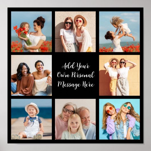 Poster Créez votre propre collection de photos 8 Ajouter  (Devant)