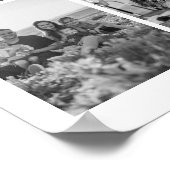 Poster Créez votre propre collection de photos en noir et (Coin)