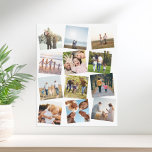 Poster Créez votre propre collection de photos personnali<br><div class="desc">Créez votre propre affiche photo-collage personnalisée avec 12 de vos photos préférées.</div>