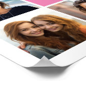 Poster Créez votre propre collection Instagram Monogramme (Coin)