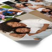 Poster Créez votre propre collection photo de 10 personne (Coin)