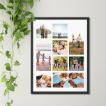 Poster Créez votre propre collection photo personnalisée<br><div class="desc">Créez votre propre affiche photo-collage personnalisée avec 9 de vos photos préférées.</div>