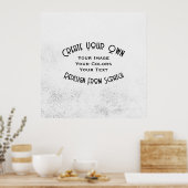 Poster Créez votre propre conception personnalisée (Cuisine)