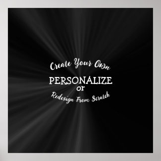Poster Créez votre propre conception personnalisée