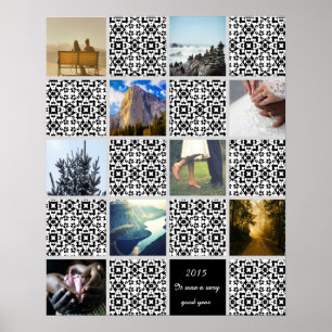 Poster Créez votre propre coutume de modèle de photos de