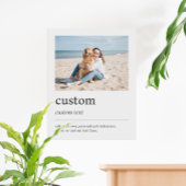 Poster Créez votre propre définition de photo