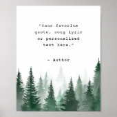 Poster Créez votre propre devis (Devant)