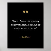 Poster Créez votre propre devis (Devant)