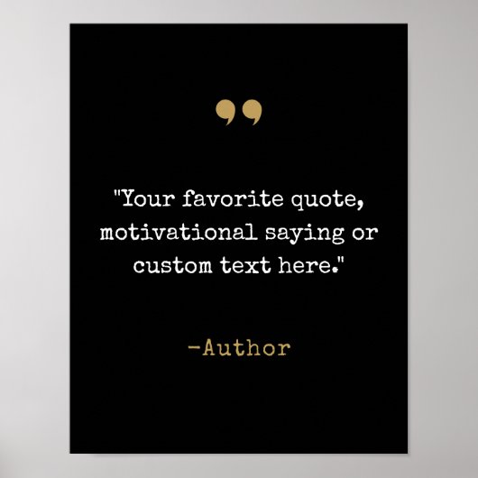 Poster Créez votre propre devis (Devant)