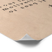 Poster Créez votre propre devis (Coin)