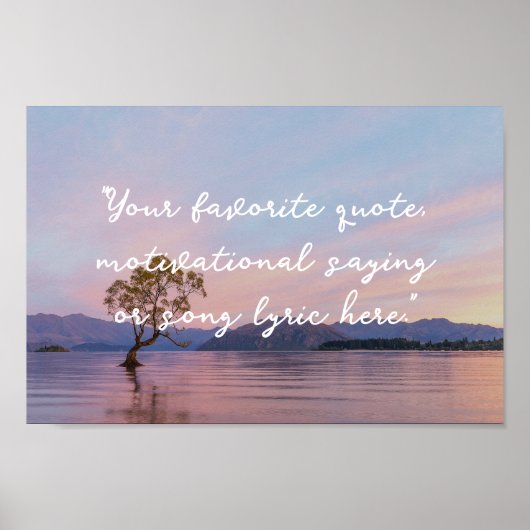 Poster Créez votre propre devis (Devant)