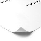 Poster Créez votre propre devis (Coin)