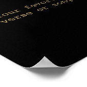 Poster Créez votre propre devis (Coin)