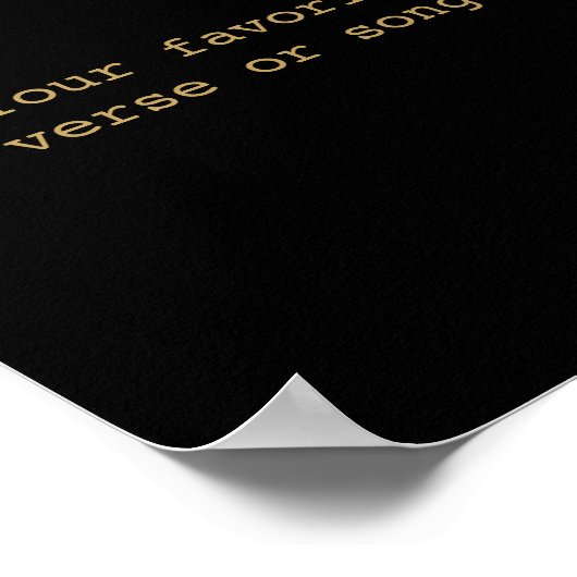 Poster Créez votre propre devis (Coin)