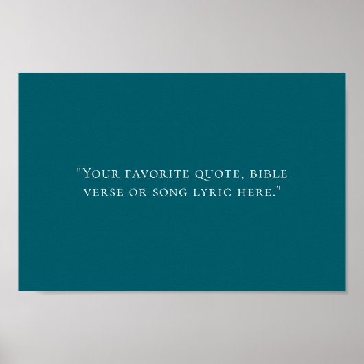 Poster Créez votre propre devis (Devant)