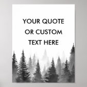 Poster Créez votre propre devis (Devant)