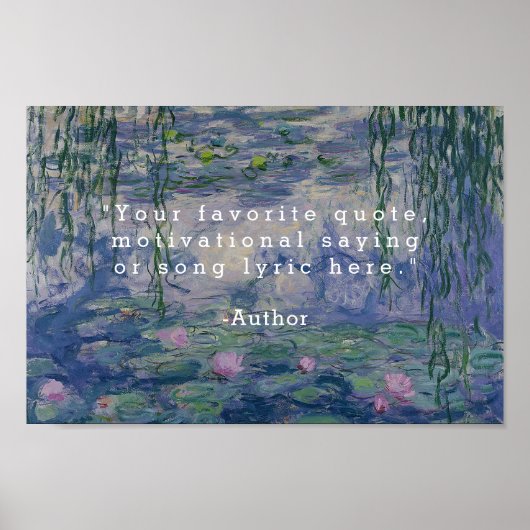 Poster Créez votre propre devis (Devant)