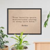 Poster Créez votre propre devis