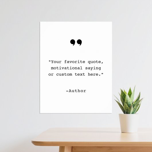 Poster Créez votre propre devis