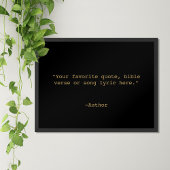 Poster Créez votre propre devis