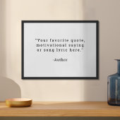 Poster Créez votre propre devis