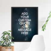 Poster Créez votre propre devis